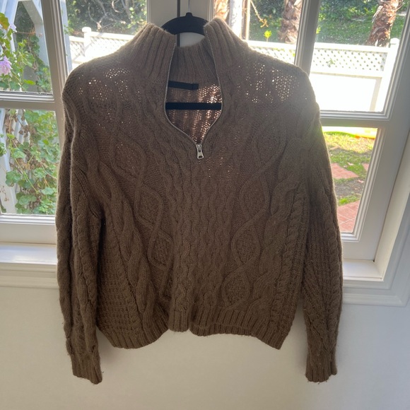 Jenni Kayne Cable Half-zip - Picture 5 of 7